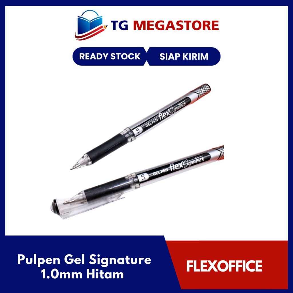 

Pulpen Gel Flexoffice Signature 1.0mm Hitam FO-GEL034