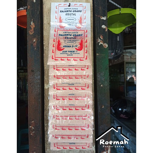 Umpan rajanya udang kristal Aroma D13 - 1 pack ( isi 10 )