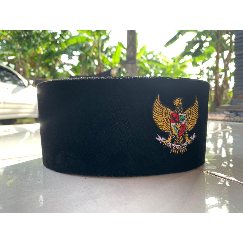 PROMO Songkok Hitam Susun Ac Bordir Kujang Bobosan Kembang Untuk Anak Anak Dan Dewasa  Peci hitam Pe