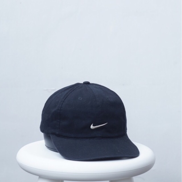 Vintage 90s Nike bronze swoosh logo cap