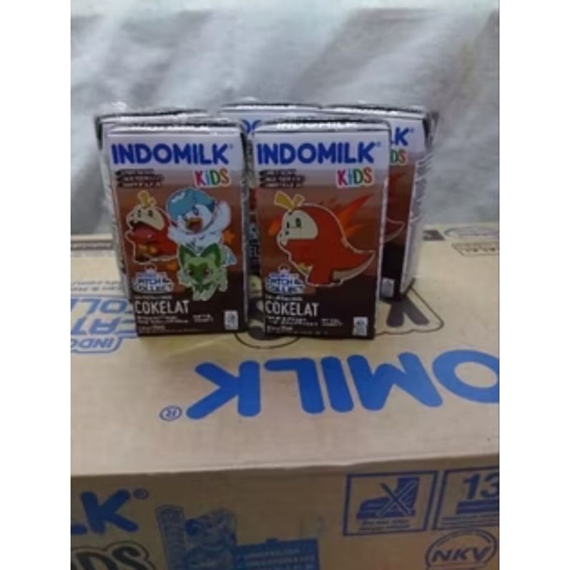 

BISA MIX RASA INDOMILK KID SUSU UHT CHOKOLAT&STRAWBERRY 1 DUS ISI 40PCS 115ML