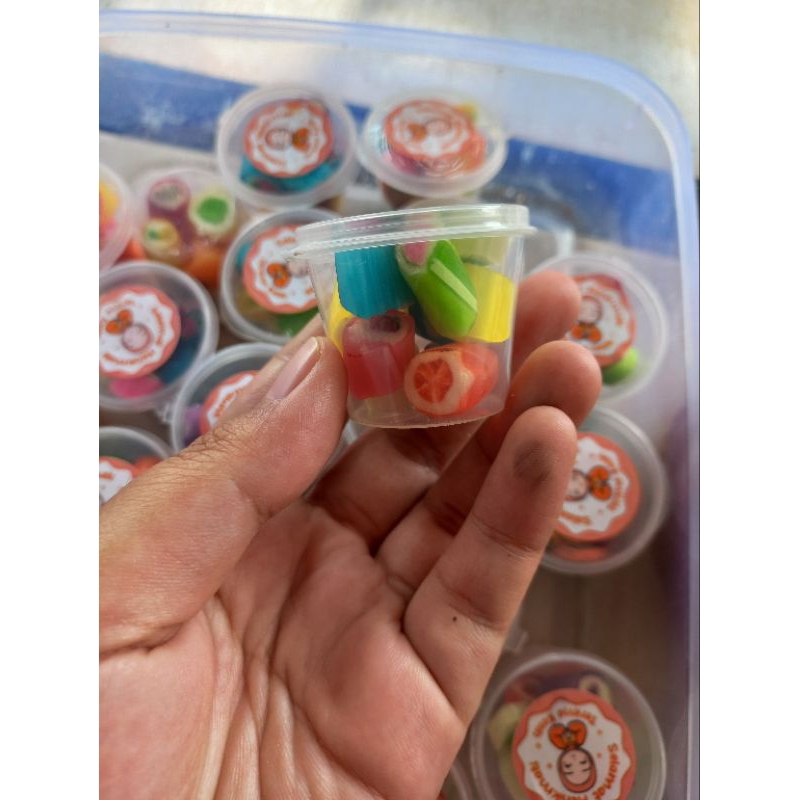 

permen sticky candy isi 12 cup