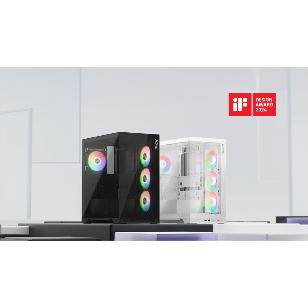 Casing Adata INVADER X - ATX Mid-Tower PC Chassis Free 5 Fan