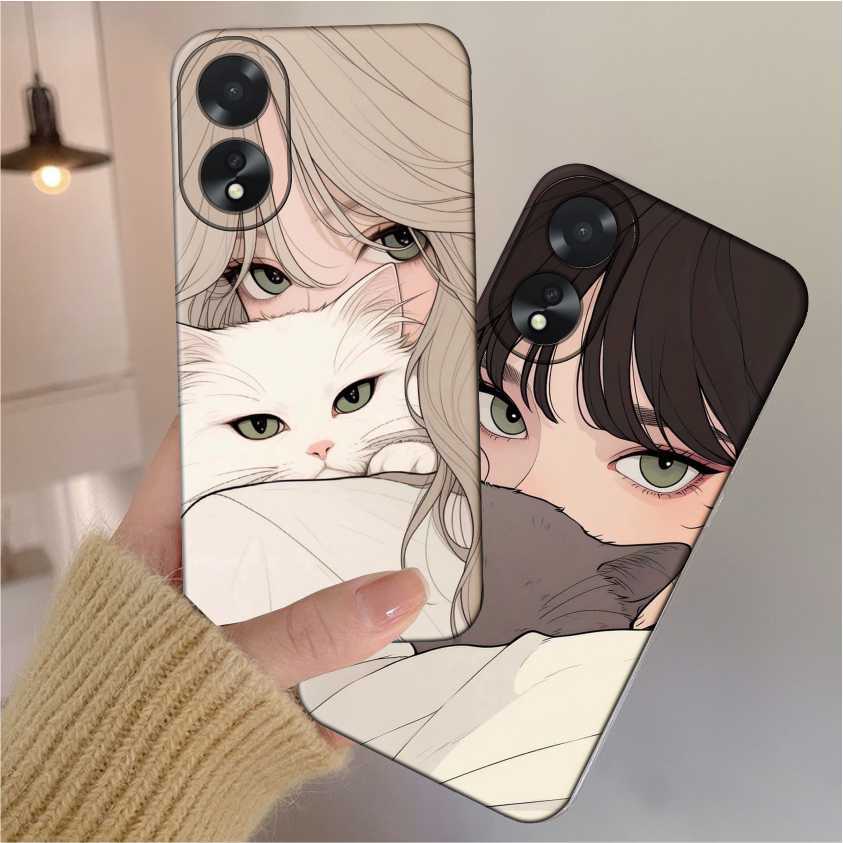 Casing For Oppo A38 A18 A77S A17 A17K A60 A15 A15S A33 A52 A53 A54S A92 A5 A9 A1K Neo 7 9 A58 A31 A3