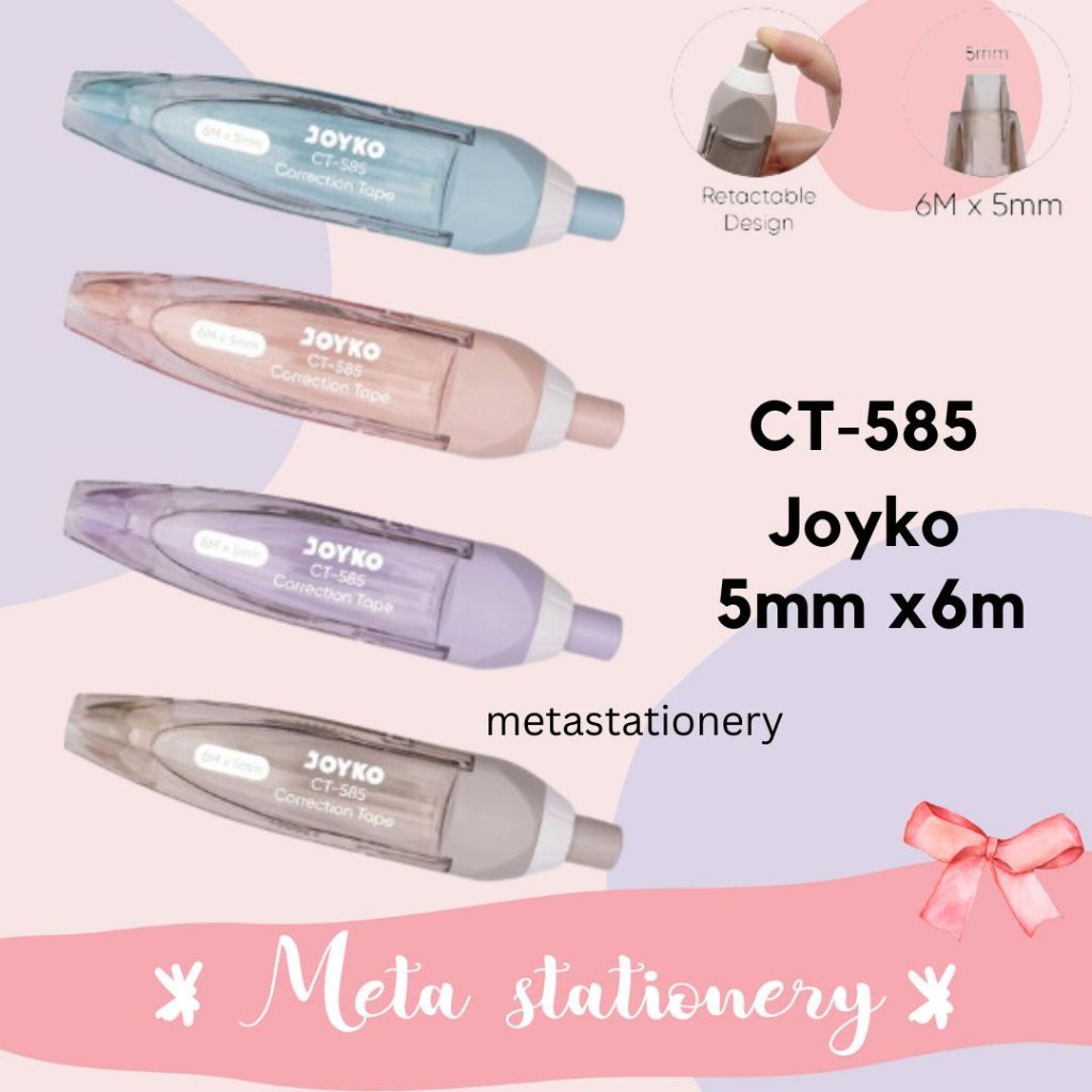 

Tipex / Pita Koreksi / Correction Tape Joyko CT-585