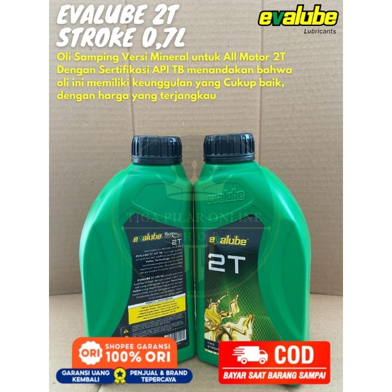 OLI SAMPING EVALUBE 2T STROKE 0,7L ORI