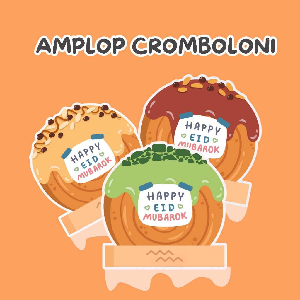 

Amplop Lebaran Cromboloni [6PCS]