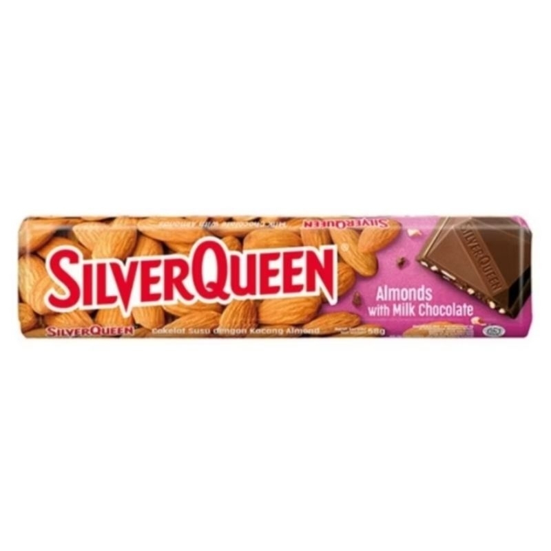 

SILVERQUEEN Almond & Cashew 55gr - Silverqueen 55gr