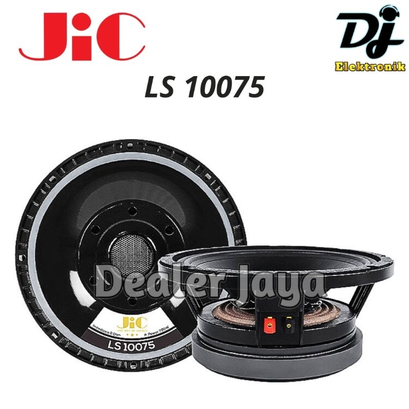 Speaker Komponen JIC LS 10075 / LS10075 - 10 inch