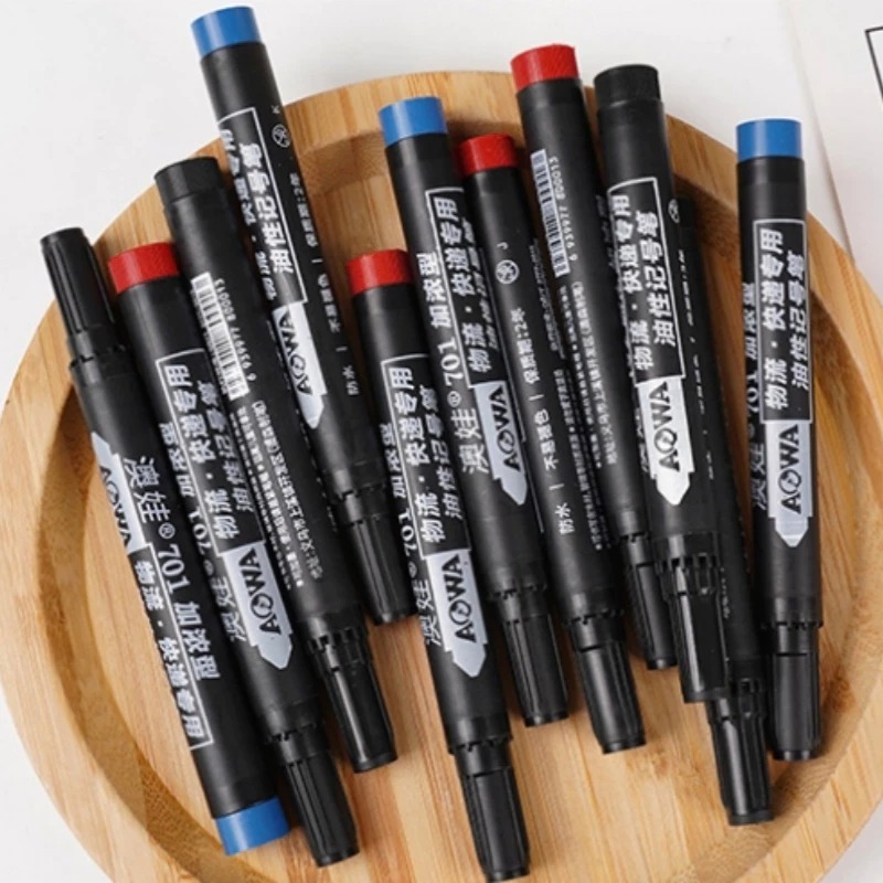 

Spidol Permanent Marker Permanen Tahan Air Alat Tulis Spidol Cepat Kering Tinta Minyak Tidak Pudar