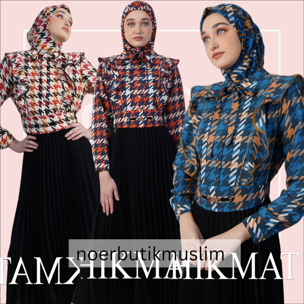 HIKMAT FASHION ORIGINAL C9990 ABAYA HIKMAT NOERBUTIKMUSLIM abaya