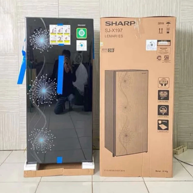 Kulkas SHARP 1pintu/Pendingin minuman