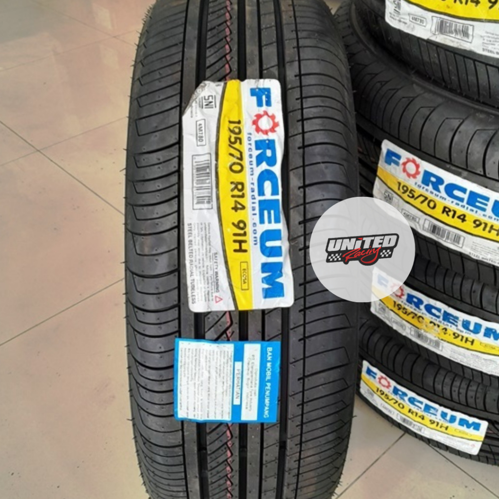 BAN MOBIL KIJANG LGX RING 14 FORCEUM ECOSA 195 70 R14 TUBLES AWET JAKARTA TIMUR