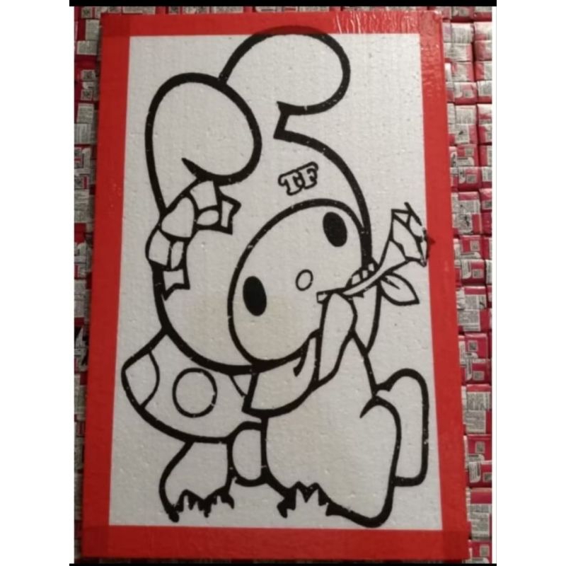 

paket lukis stayrofoam 20 pcs ukuran 33X50X1CM