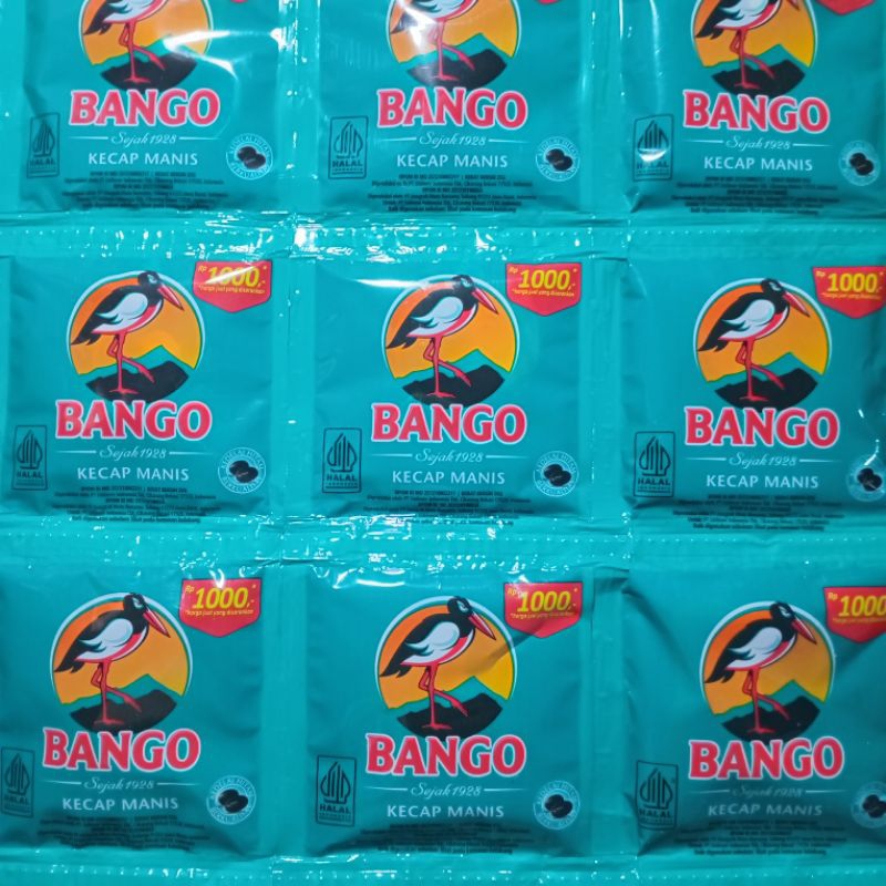 

[ecer] Bango Kecap Manis Seribuan 1000 an 25 Gram Renceng Renteng Sachet