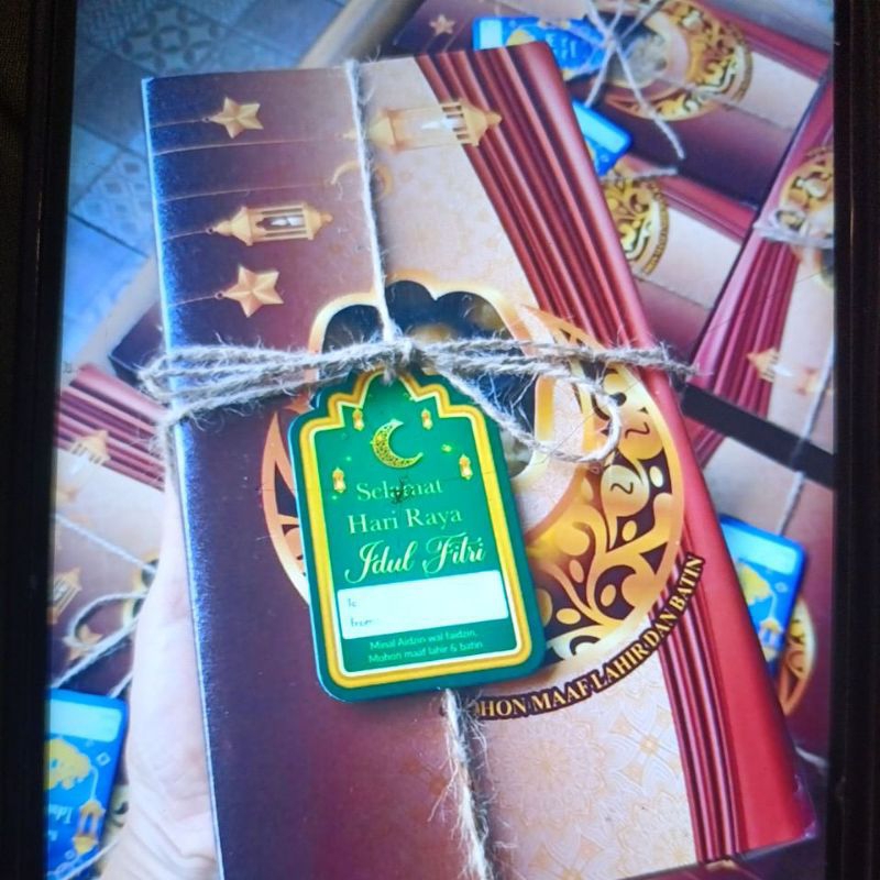 

hampers idul Fitri kue kering/parcel lebaran isi 2 toples@500gr