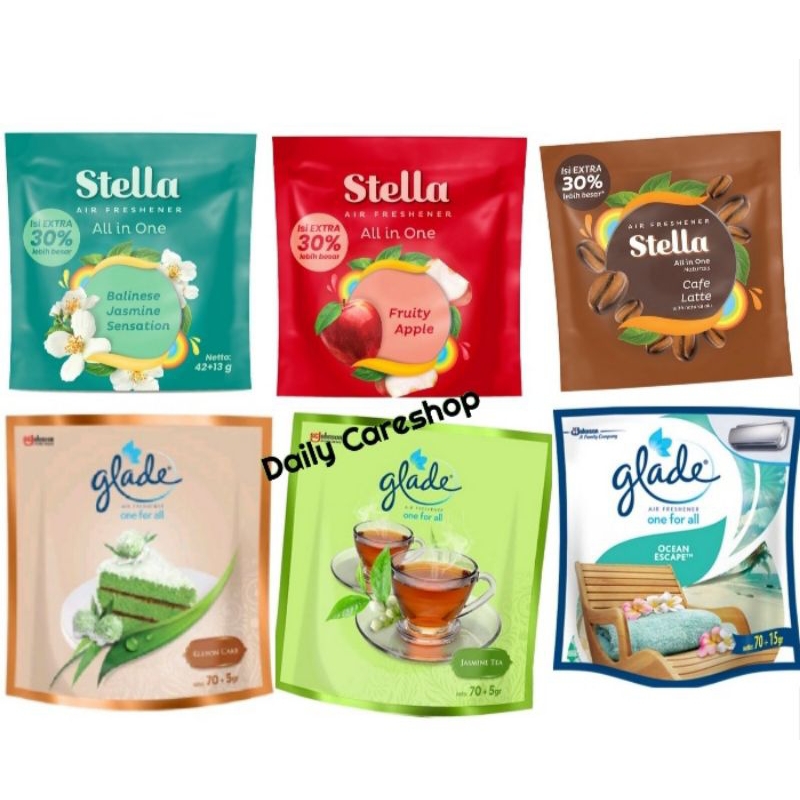 STELLA GLADE Air Freshener Pengharum Ruangan 42gr - 72gr