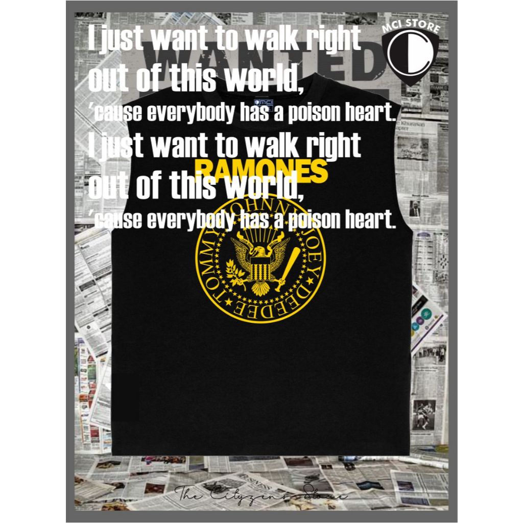Singlet Ramones Eps. 2 Pria/Wanita