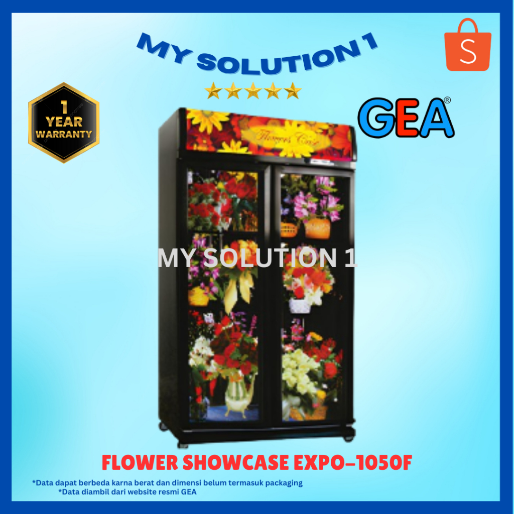 GEA EXPO-1050F Flower Showcase | EXPO 1050 F Showcase Flower
