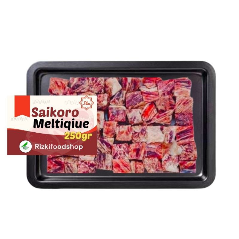 

Saikoro Beef Wagyu Meltique Cubes 250gr