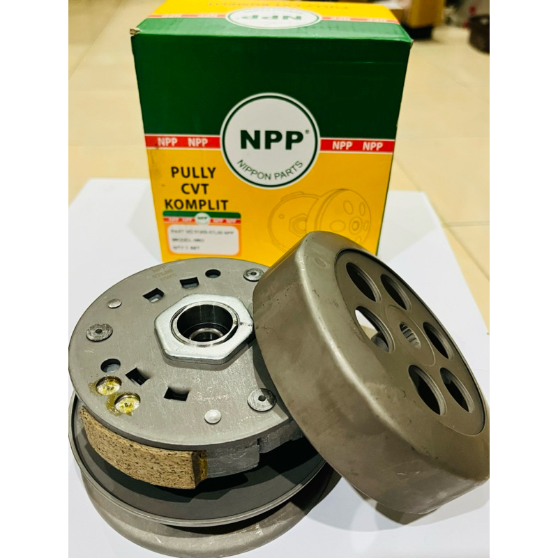 PULLY PULI CVT BELAKANG KOMPLIT YAMAHA MIO SPORTY SMILE SOUL KARBU FINO KARBU ORIGINAL NPP