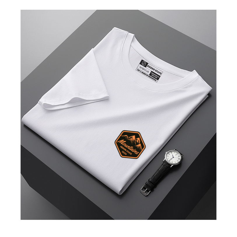 HEDON STATE Baju Pendek Kaos Distro Montains Hdn 100% Cotton Pria Wanita