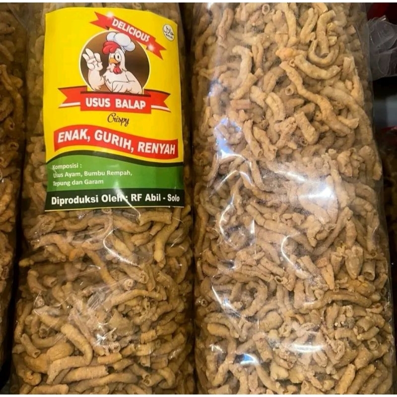 

Kripik Usus Ayam Super Orinal 200 gram Enak Gurih Renyah Usus Kiloan Usus Crispy Kripsus