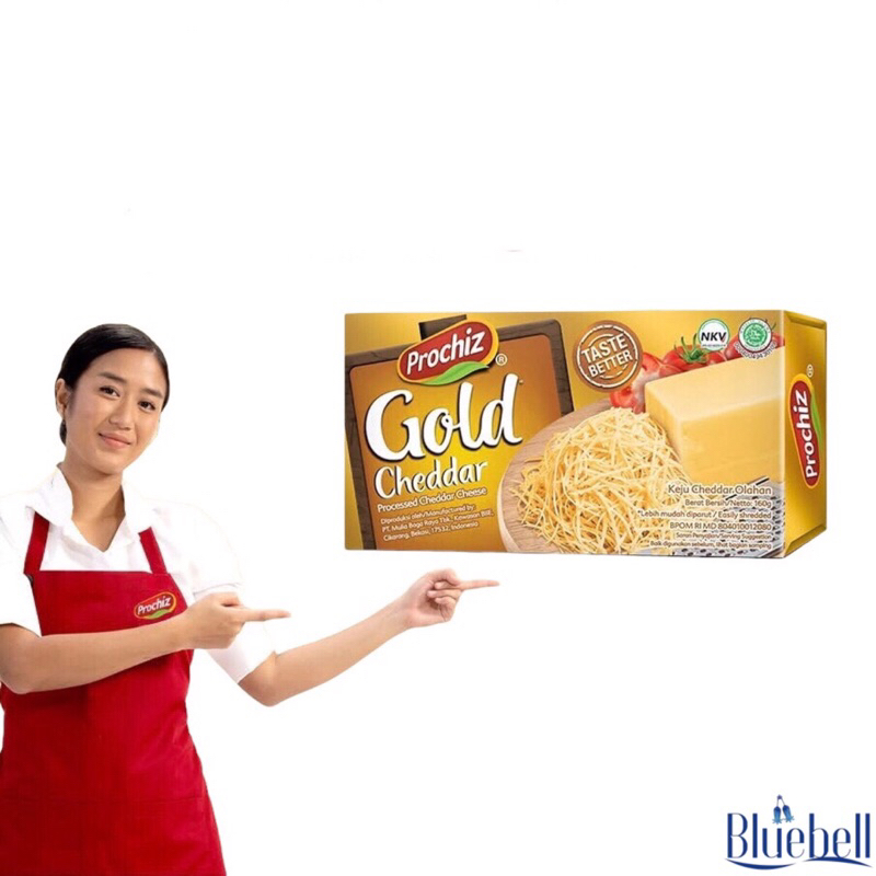 

Keju Prochiz Gold 160g Keju Cheddar Premium