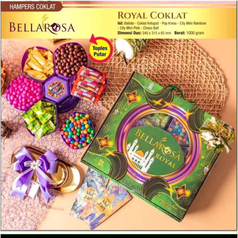 

Bellarosa Hampers Royal Coklat Hampers Lebaran