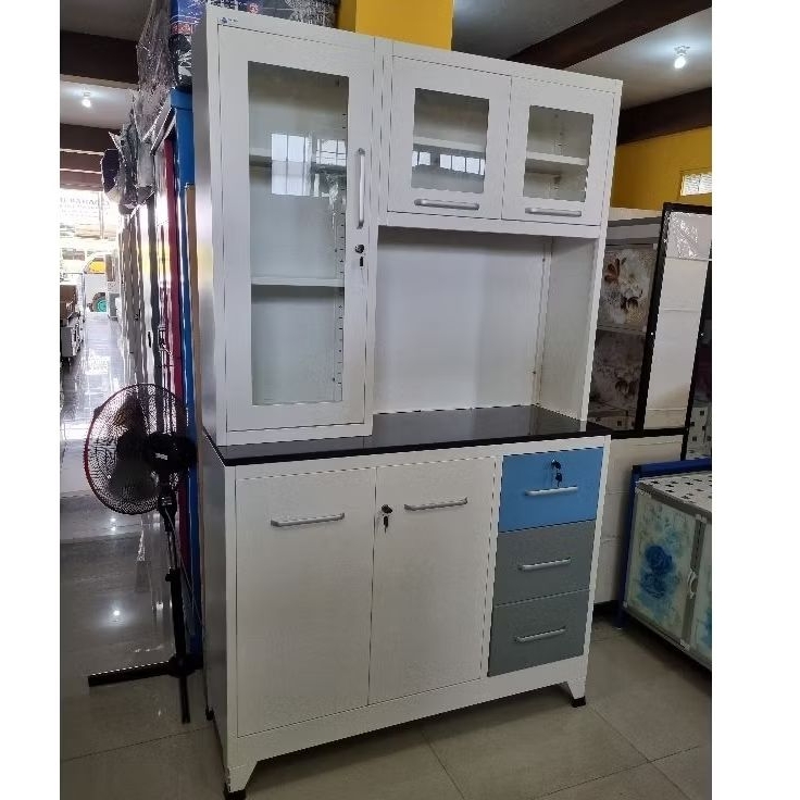 Rak dapur besi / Lemari piring besi / Lemari cabinet besi