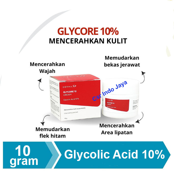 Glycore 10% Whitening Cream Pencerah Kulit