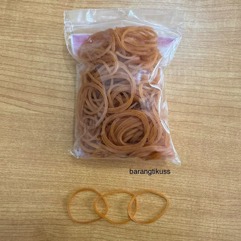 

Karet Gelang Sayur KUNING SEDANG 100Gr Per Pak