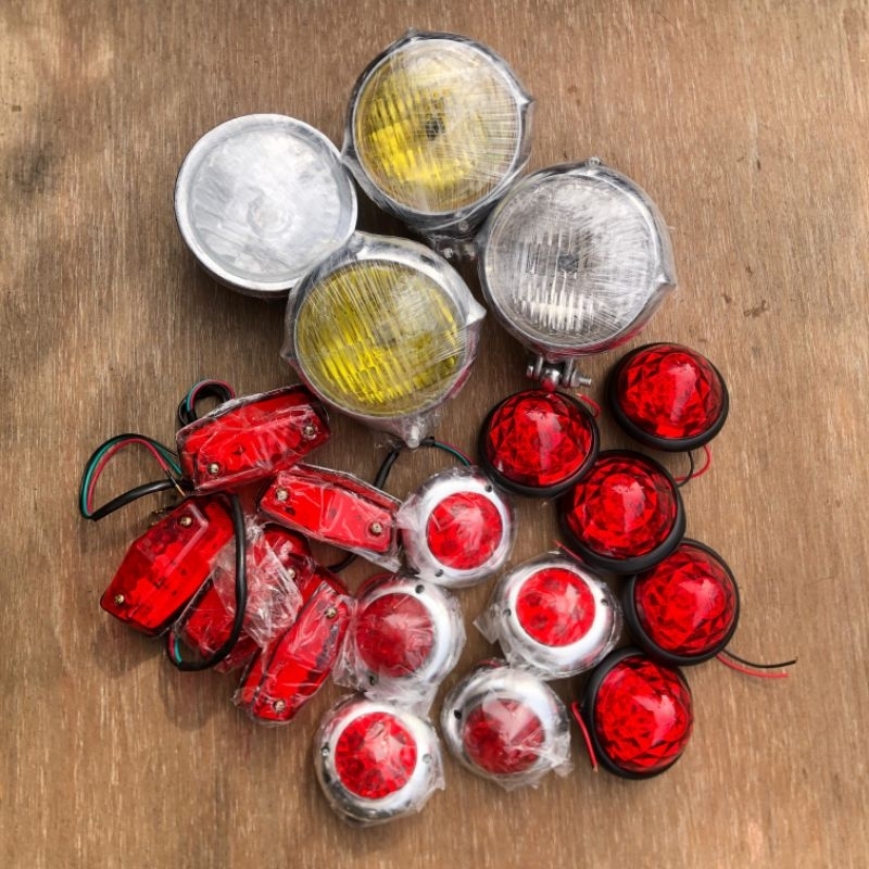 Lampu belakang chopper , Stoplamp chopper , Stoplamp British