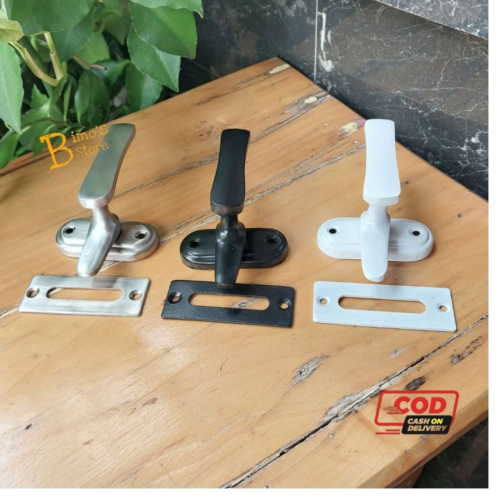 Rambuncis Jendela Alumunium Ukuran Besar Slot Jendela Panolet Kunci Jendela Slot Kunci Gerendel