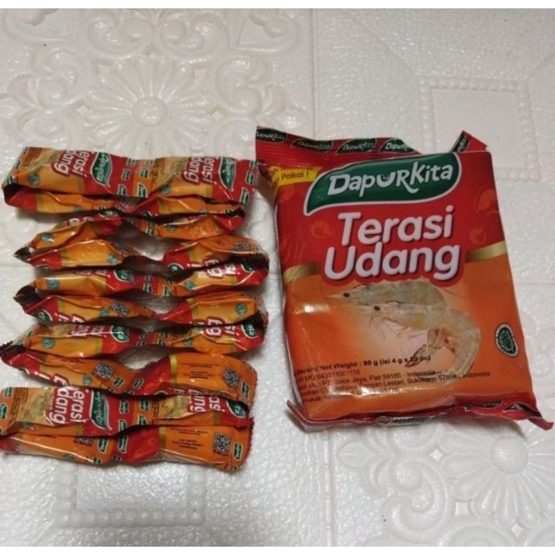 

[1PACK = 20 PCS] DAPUR KITA TERASI UDANG PILIHAN