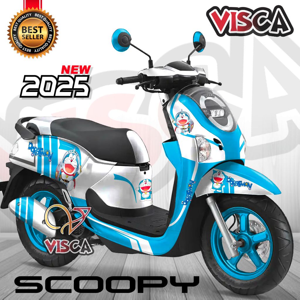 Decal Scoopy Full Body 2025 Stiker Scoopy Lagi Viral 2025 Decal Scoopy Full Body 2025 Striping Scoop