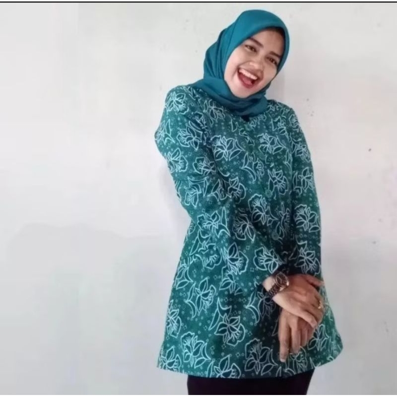 Batik Seragam PKK Kekinian Batik Seragam PKK Lengkap  Batik PKK Nasional Ready Stock,Batik Seragam P