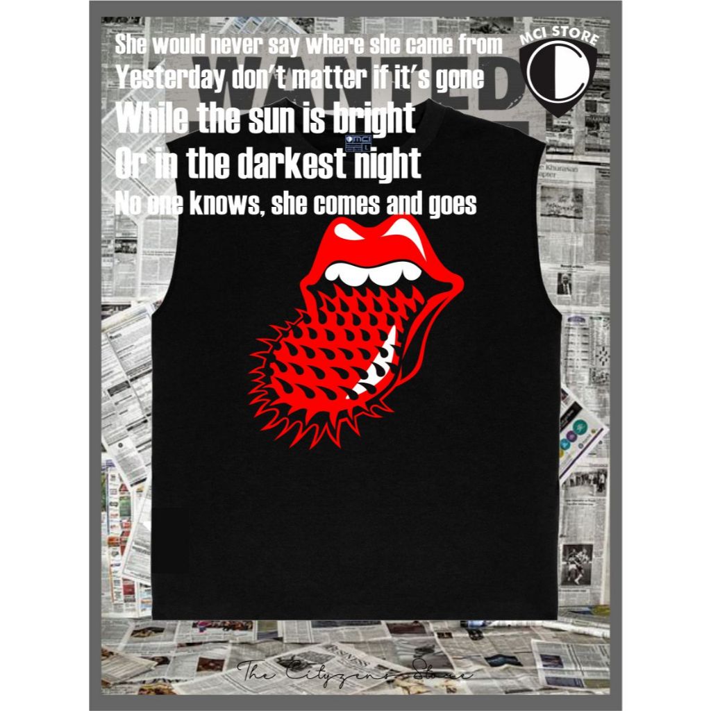 Singlet Rolling Stones Eps. 11 Pria/Wanita