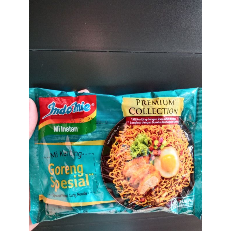 

Indomie Mie Keriting Goreng Spesial Kemasan 90 Gram