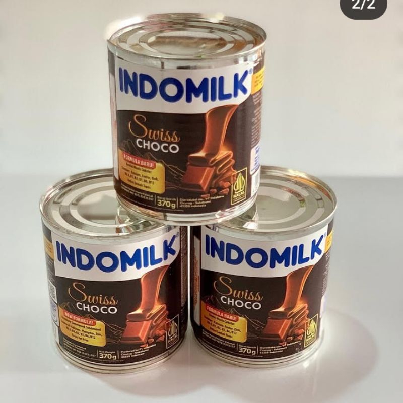 

susu indomilk kaleng putih/cokelat