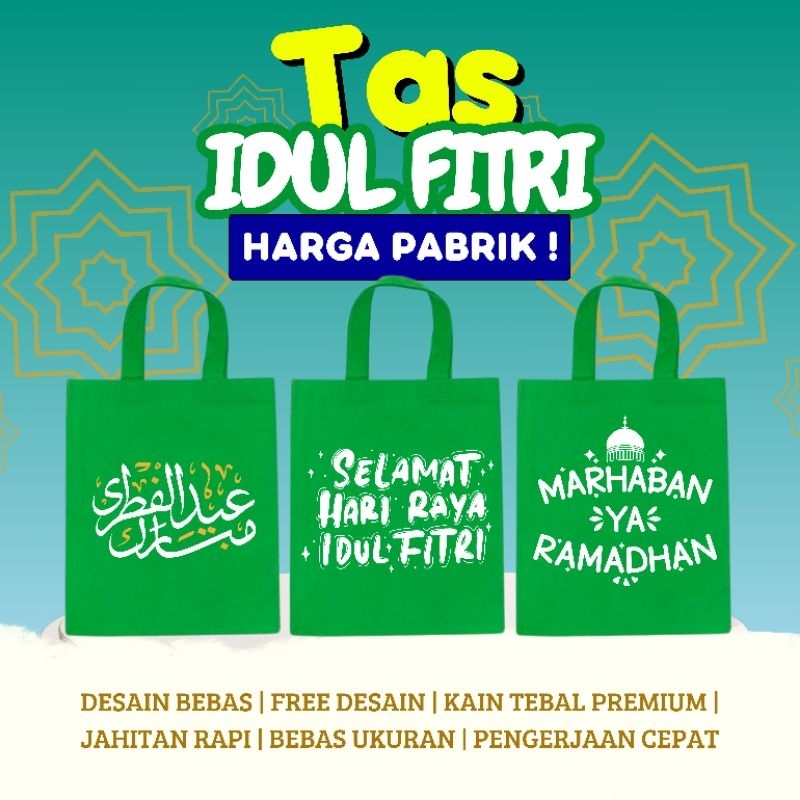 

TAS PARCEL IDUL FITRI UKURAN 35×45×8 & 25×35×8 | TAS HARI RAYA MURAH