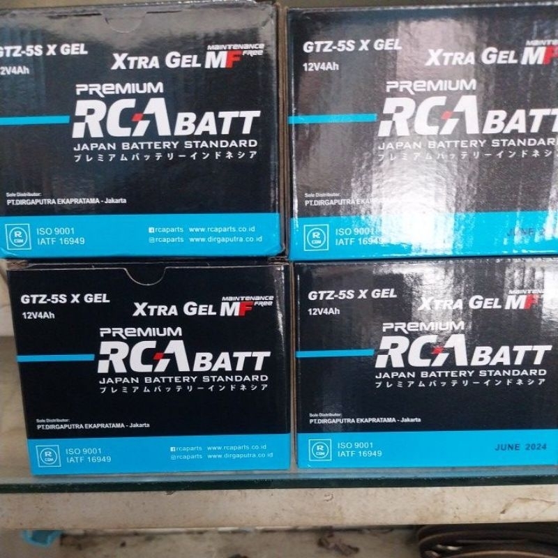 RCA BATT GTZ5S X GEL