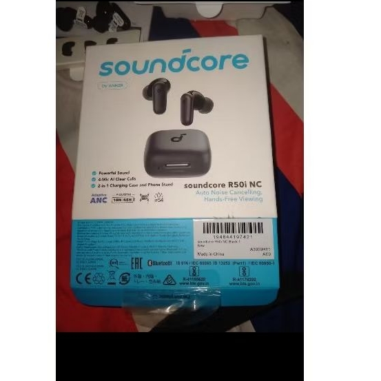 Soundcore by angker R50i NC TWS Earbuds Adaptive Noise Canceling Headset Wireless Earphone Bluetooth