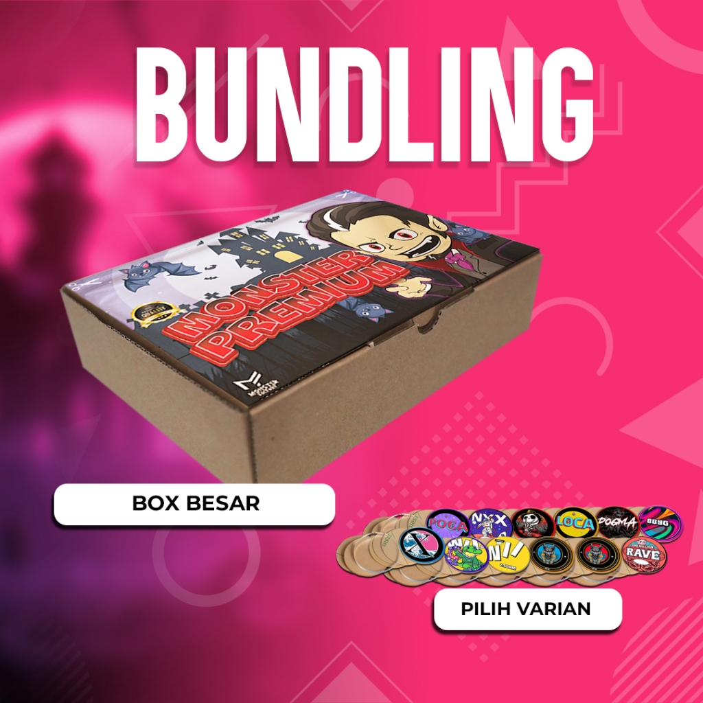 

[ PAKET BUNDLING ] Kardus E-Flute Ukuran Besar + Acrylic Bulat Isi Sepasang - ALL VARIAN