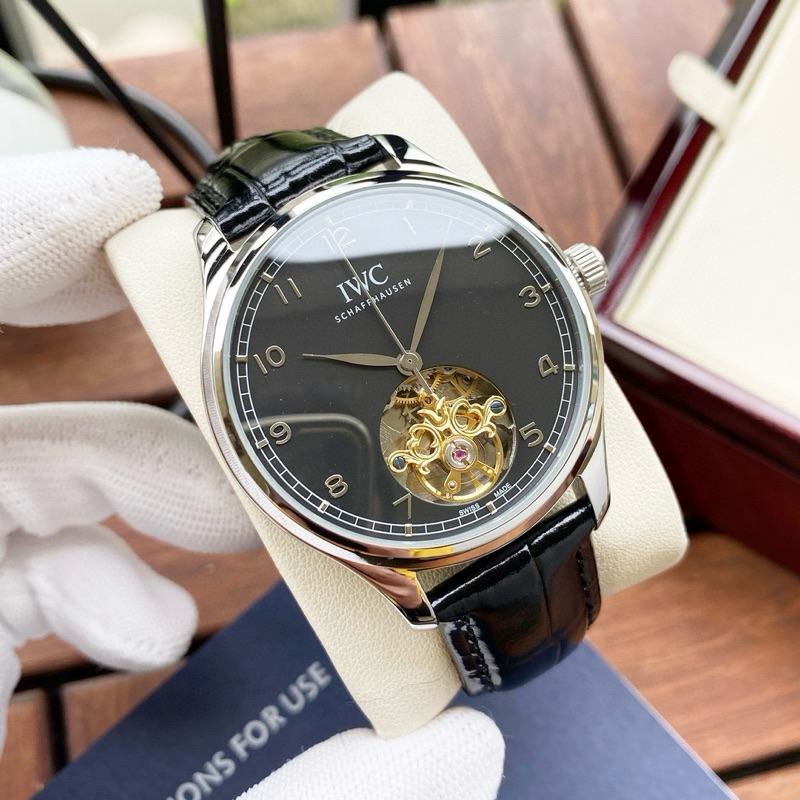 Pre order 2 minggu IWC men’s watch jam tangan pria jam tangan kulit jam tangan rantai fashion pria p