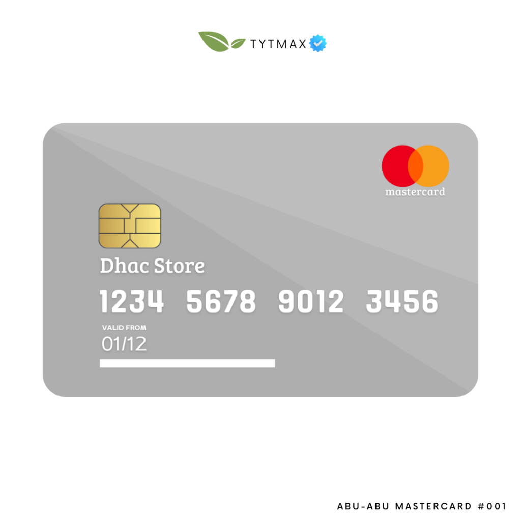 

Abu-Abu Master Card #001 / Dummy Credit Card / Fake Premium ID Card