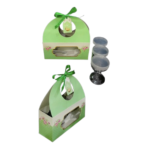 

5 Pcs Box Kuker Hampers Lebaran Uk 9.5x28x13.5cm Muat 3 Toples Tabung 800ml