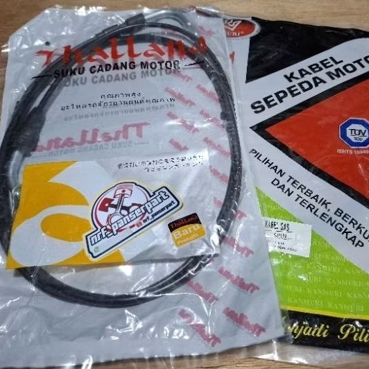 KABEL GAS SPIN 125 /TALI GAS SUZUKI SPIN 125 KANMURI