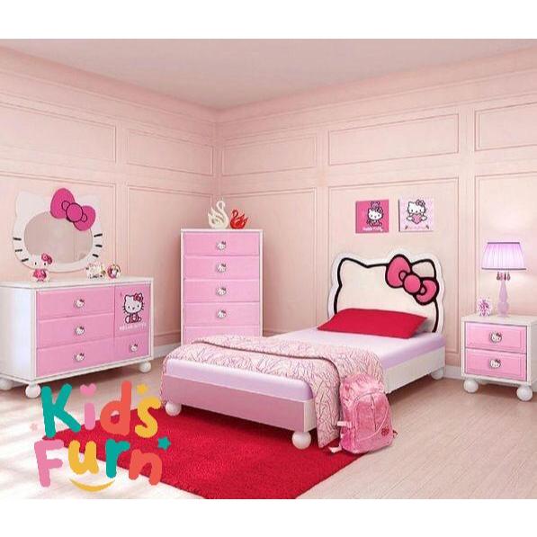 Kids Furn - Set Kamar Anak Hello Kitty