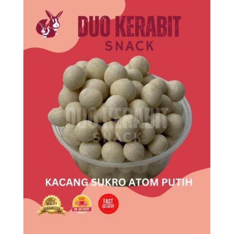 

Pilus kacang sukro Duo Kerabit Snack 250gram,500gram